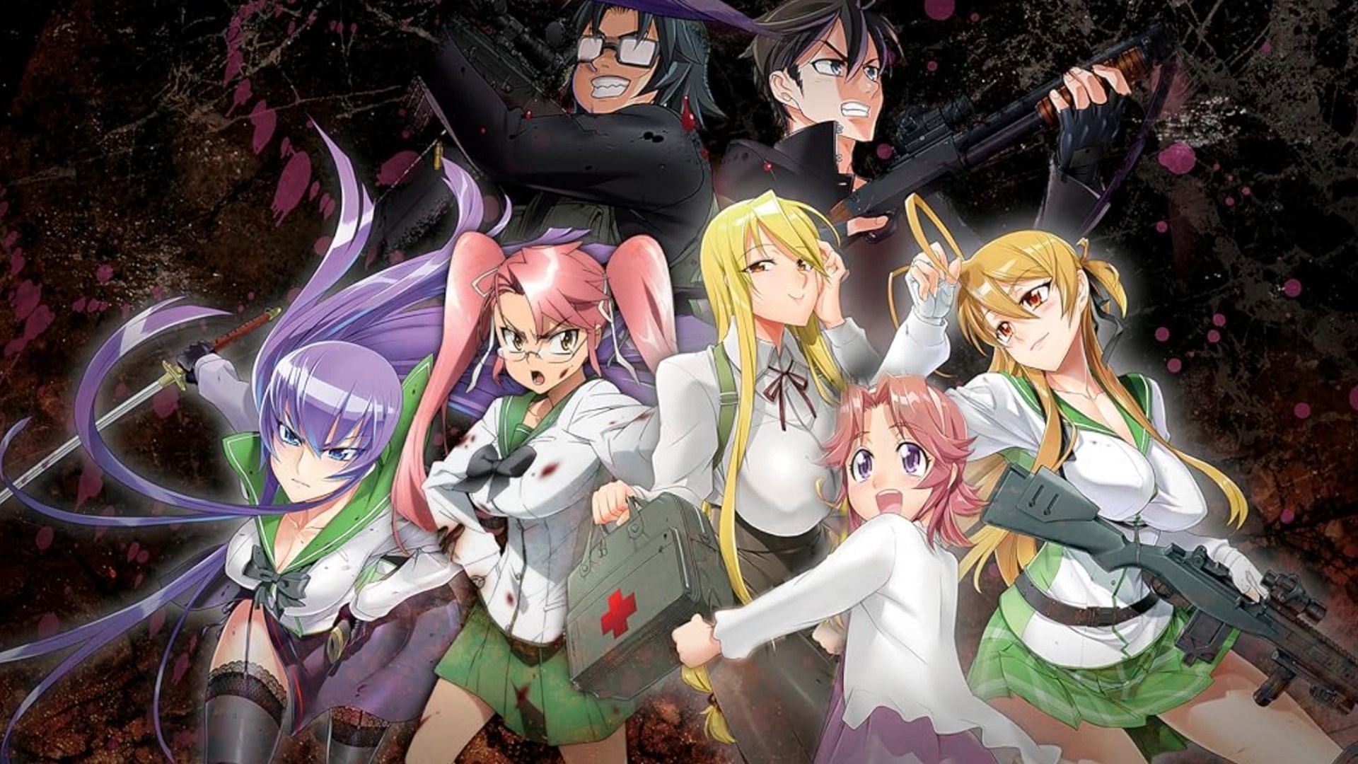High School of the Dead (Image via Madhouse)